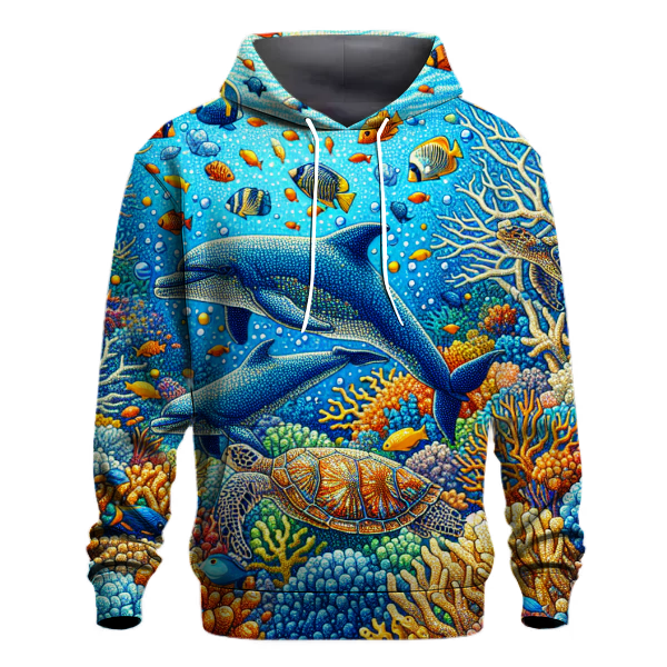 Whimsical Underwater Wonderland Hoodie