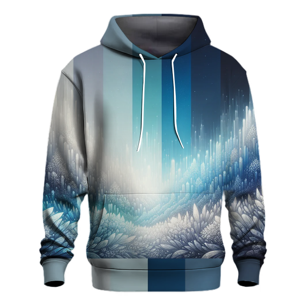 Celestial Frost Gradient Hoodie