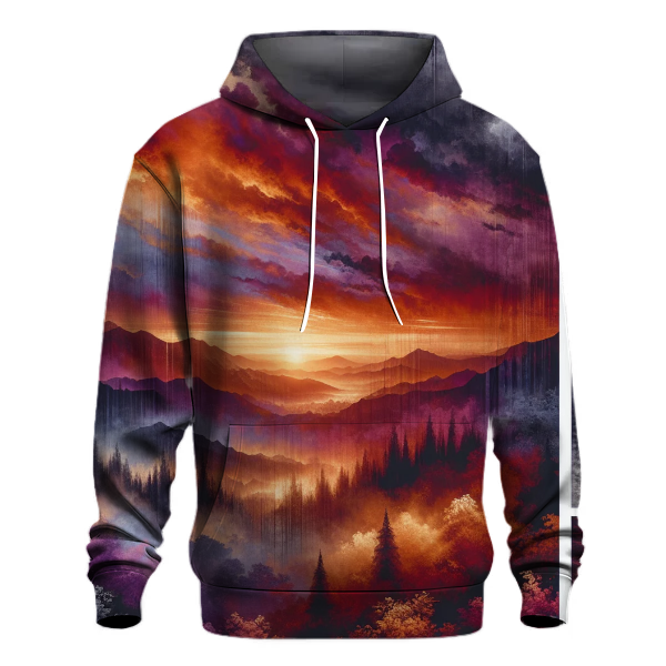 Mountain Sunset Escape Hoodie