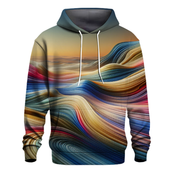 Abstract Horizon Hoodie