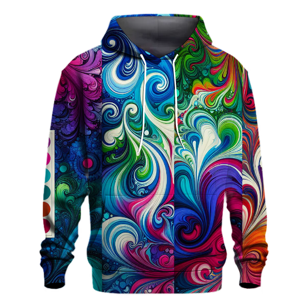 Vibrant Tie Dye Dreams Hoodie