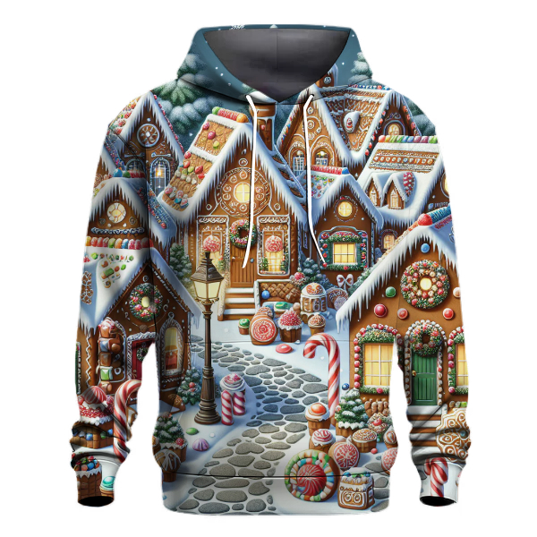 Gingerbread Village Festivity Hoodie
