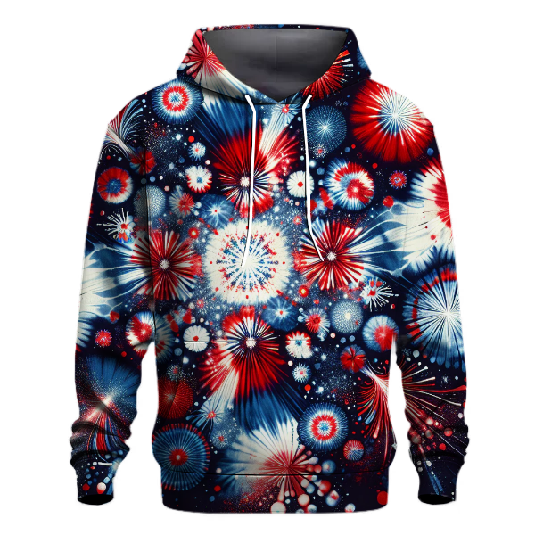 Festival Fireworks Tie-Dye Hoodie