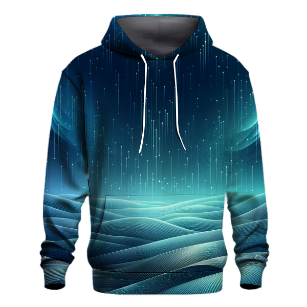 Frozen Aurora Gradient Hoodie