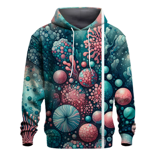 Coral Reef Vibrance Hoodie