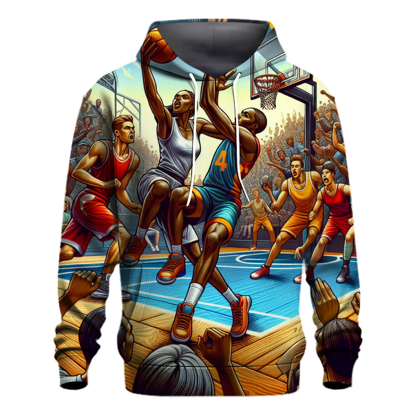 Basketball Dunk Delight Hoodie