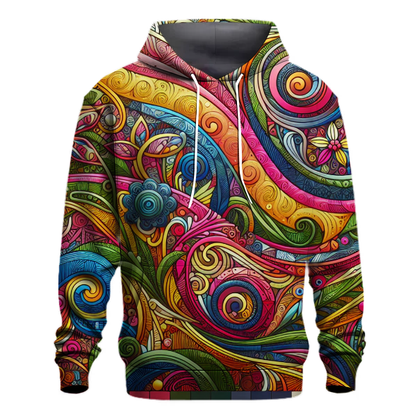 Flower Power Delight Hoodie