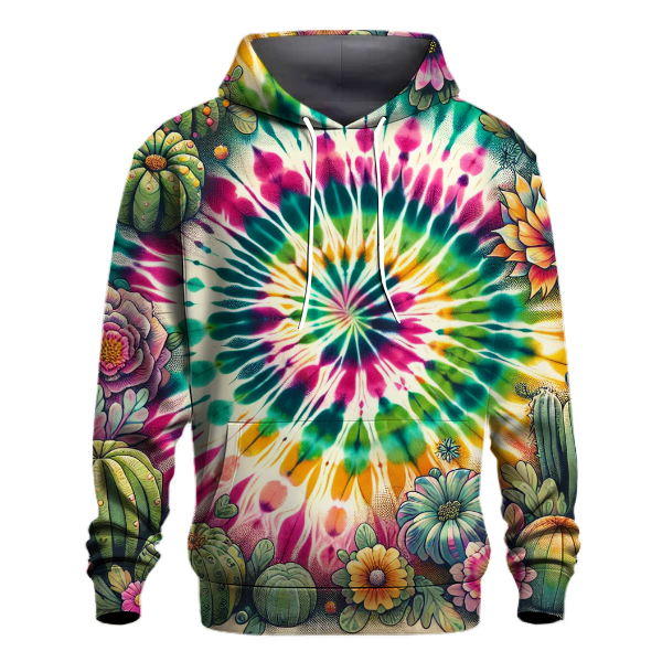Cactus Bloom Symphony Hoodie
