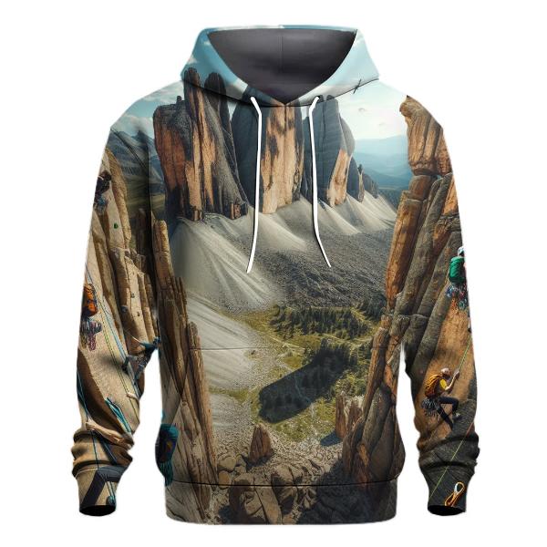 Extreme Rock Climbing Heights Hoodie
