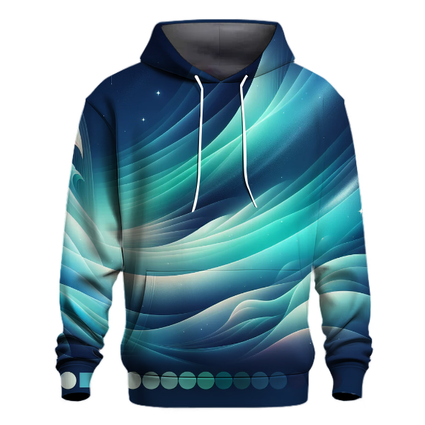 Icy Northern Lights Hoodie