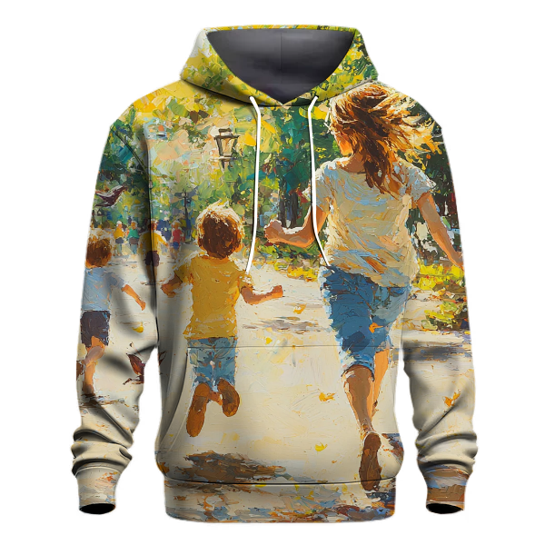 The Echo of Laughter A Mothers Joyful Spirit Hoodie