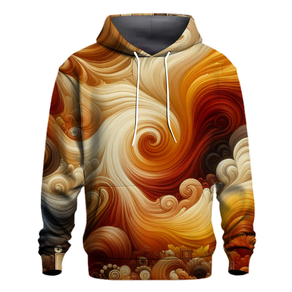 Cinnamon Swirl Tie-Dye Hoodie