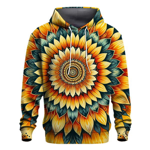 Sunflower Sunshine Burst Hoodie