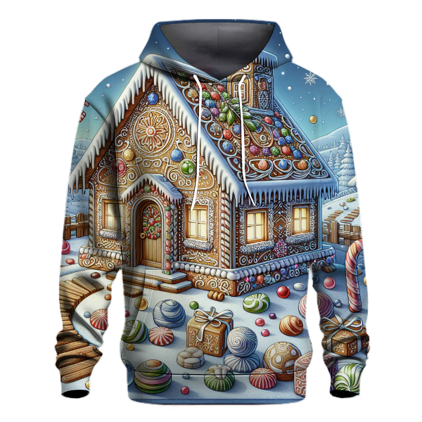 Christmas Gingerbread House Hoodie