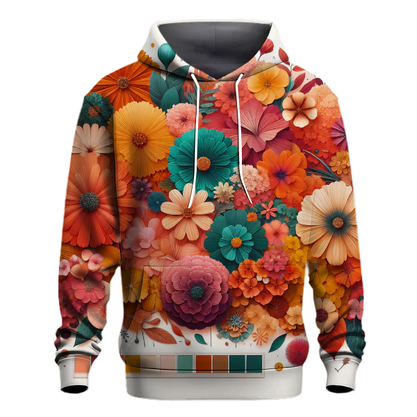 Groovy Nature Burst Hoodie