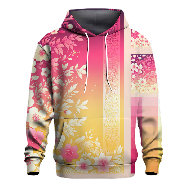 Radiant Blossom Fade Hoodie