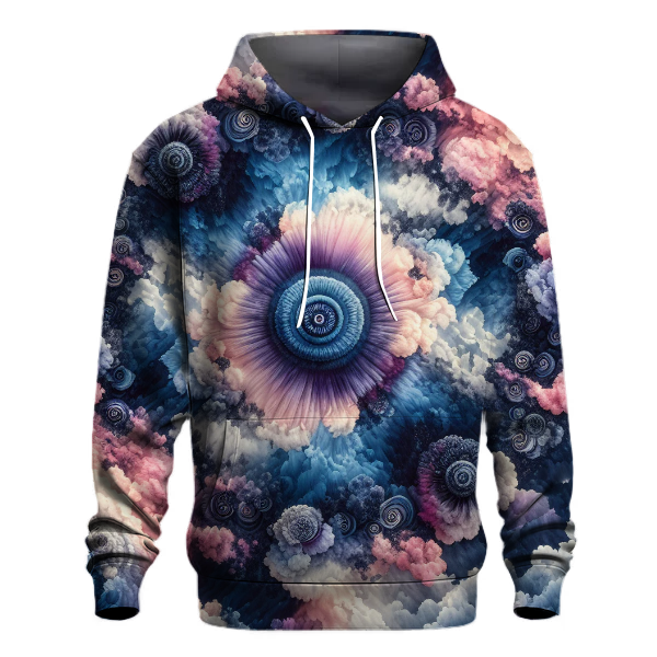 Dusk Sky Tie-Dye Design Hoodie