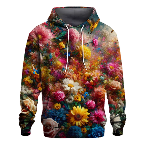 Dazzling Floral Burst Hoodie
