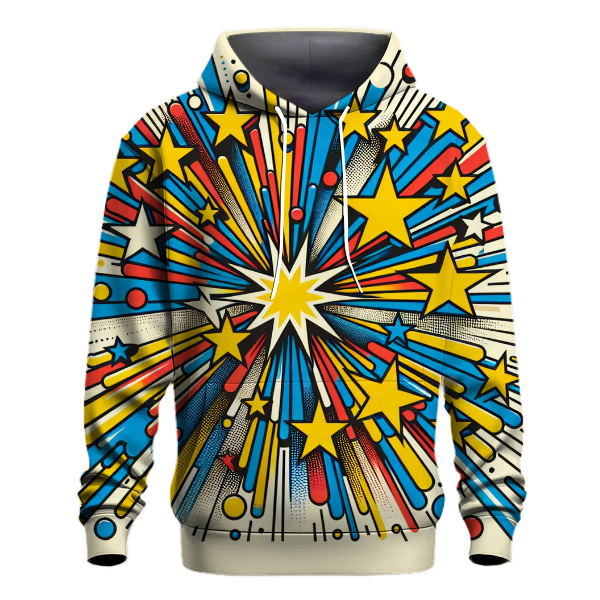 Whimsical Star Burst Hoodie