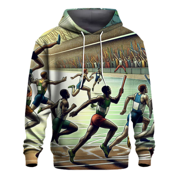 Track and Field Sprint Ahead Hoodie
