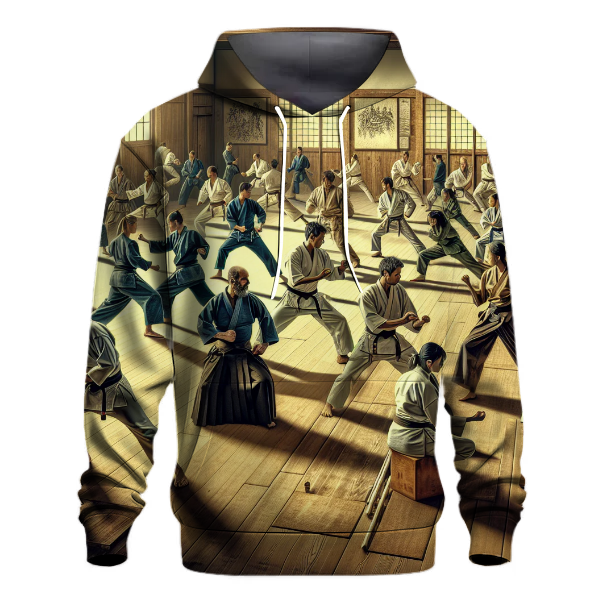 Martial Arts Precision and Power Hoodie