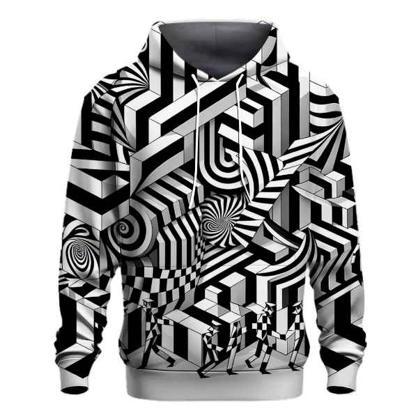 Groovy Optical Illusion Hoodie