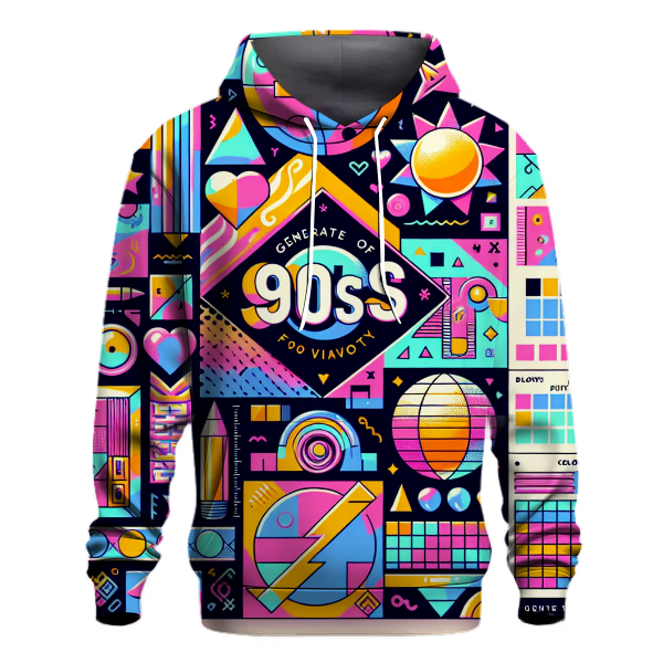 Retro 90s Vibes Hoodie