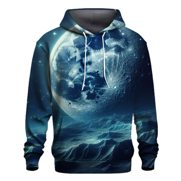 Enchanting Lunar Landscape Hoodie