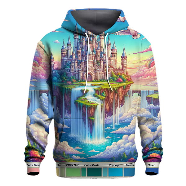 Fantasy Castle in the Sky Hoodie