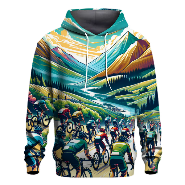 Cycling - Freedom on Two Wheels Hoodie