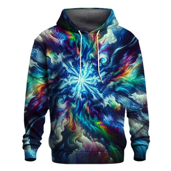 Cosmic Dance of Colors Hoodie