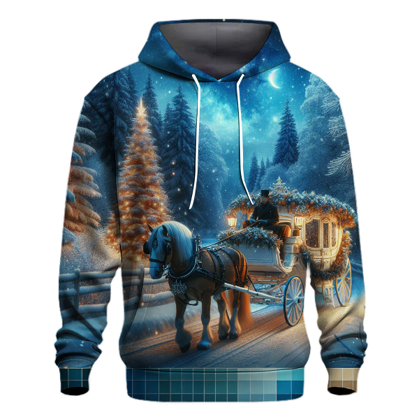 Classic Christmas Carriage Ride Hoodie