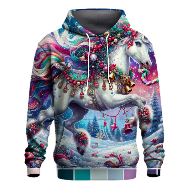 Magical Holiday Unicorn Hoodie