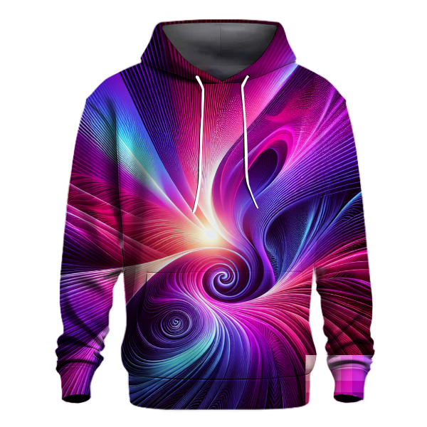 Electric Vortex Gradient Hoodie