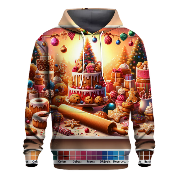 Sweet Holiday Baking Fun Hoodie