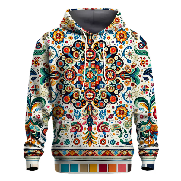 Folk Art Beauty Hoodie