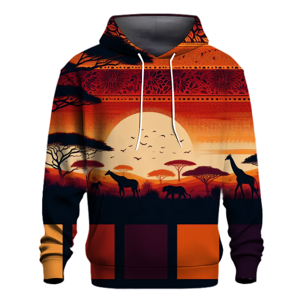 Sunset Safari Glow Hoodie