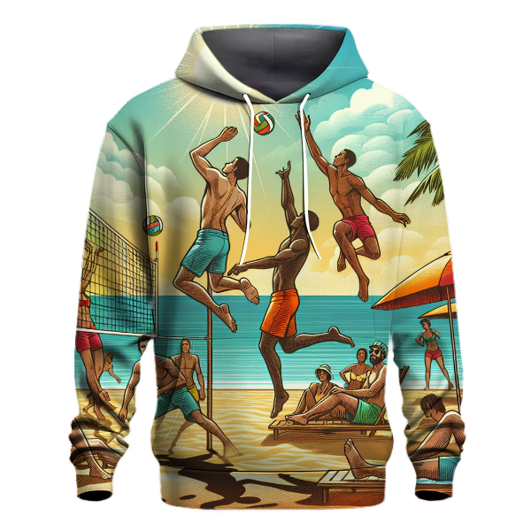 Beach Volleyball - Brazil Hoodie