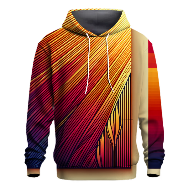 Flaming Dawn Gradient Hoodie