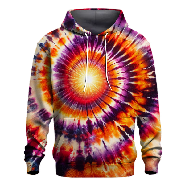 Radiant Sunset Vortex Hoodie
