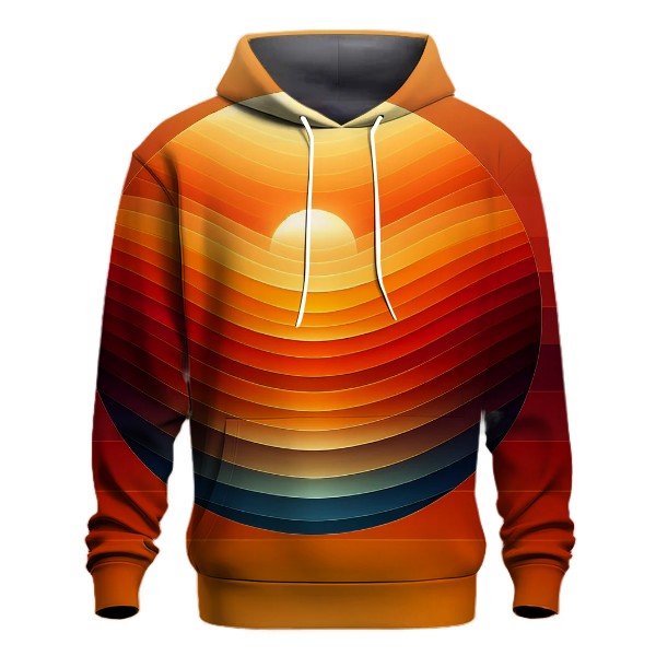 Amber Dusk Gradient Hoodie