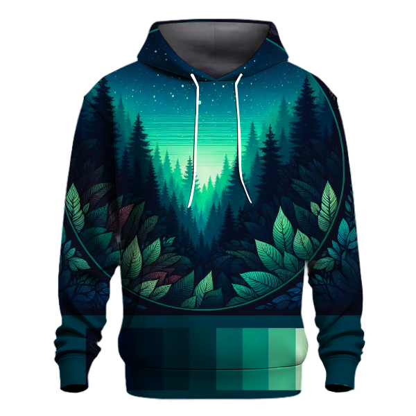 Emerald Twilight Aura Hoodie