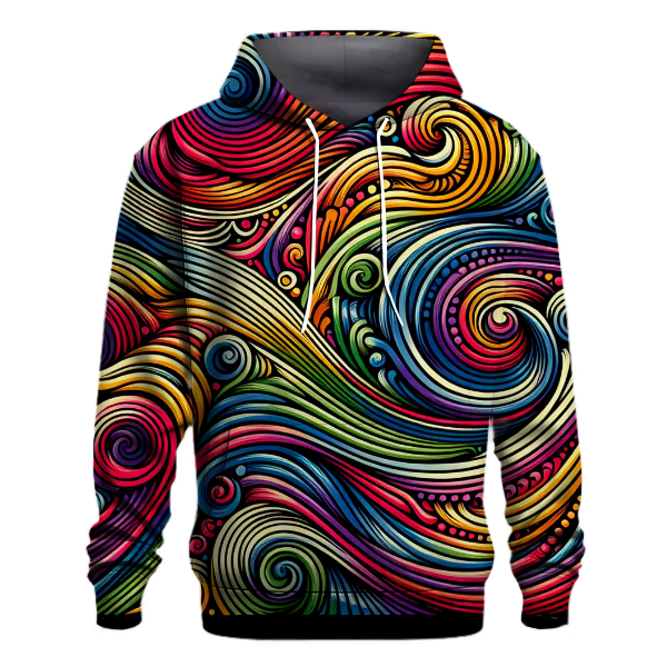 Funky Rainbow Fusion Hoodie