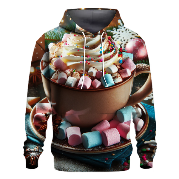 Festive Holiday Hot Cocoa Hoodie
