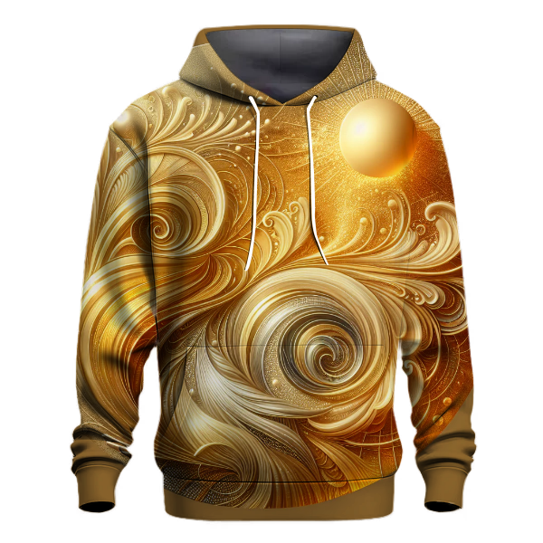 Golden Glimmer Hoodie