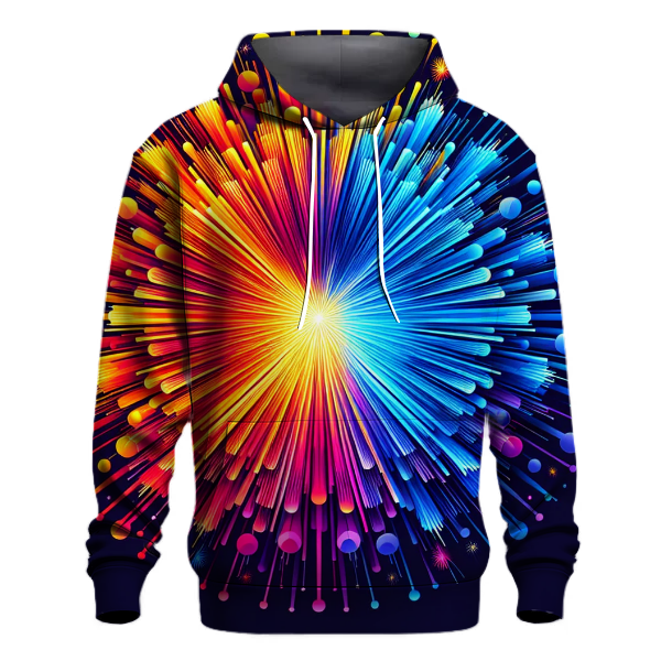 Firework Burst Gradient Hoodie