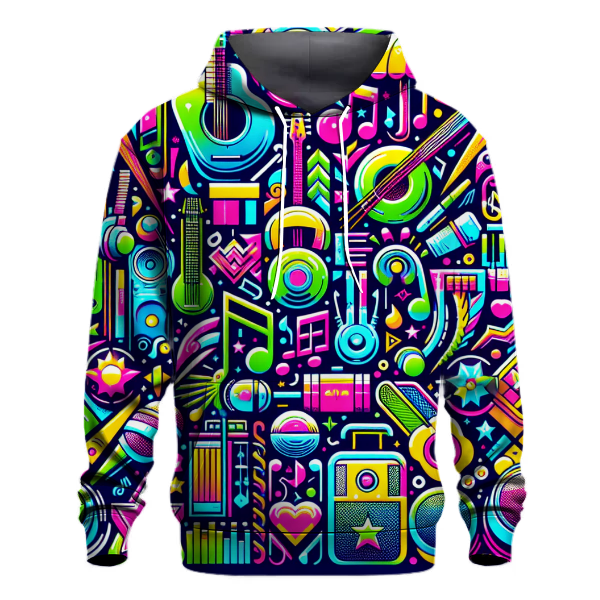 Electro Music Vibes Hoodie