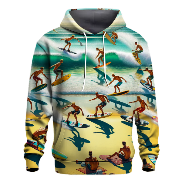 Skimboarding Shore Glide Hoodie