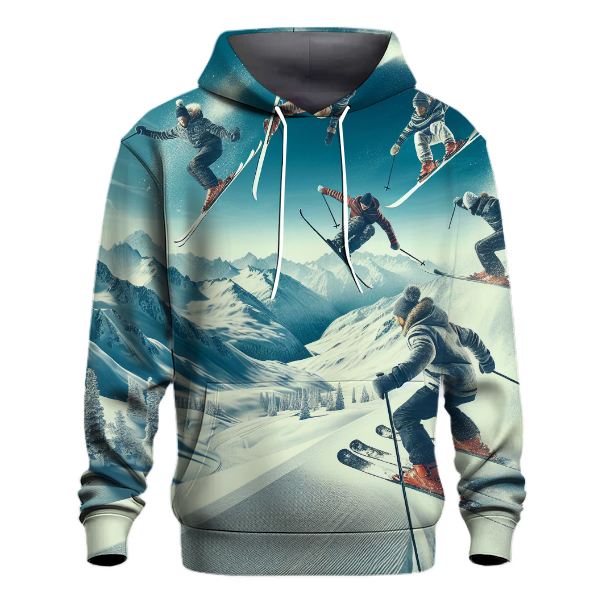 Freestyle Skiing Edge Hoodie