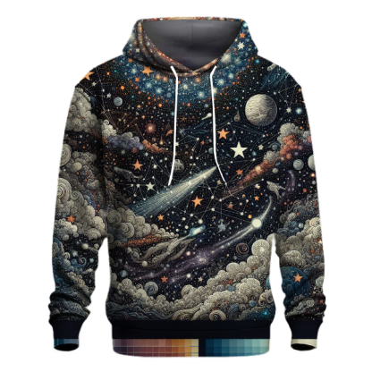 Celestial Skies Tapestry Hoodie